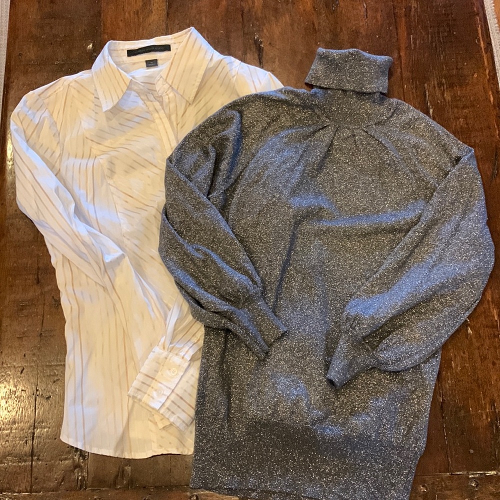 Womens express size medium tops
